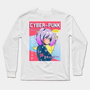 Cyber Punk Magazine Long Sleeve T-Shirt